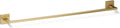 Kohler 23285-2MB Square 24' Towel bar, Vibrant Brushed Moderne Brass
