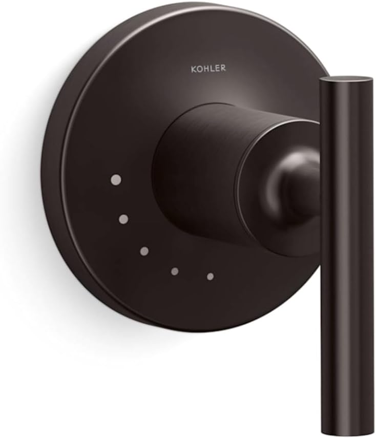 KOHLER Purist® Valve trim with lever handle for volume control valve, requires valve