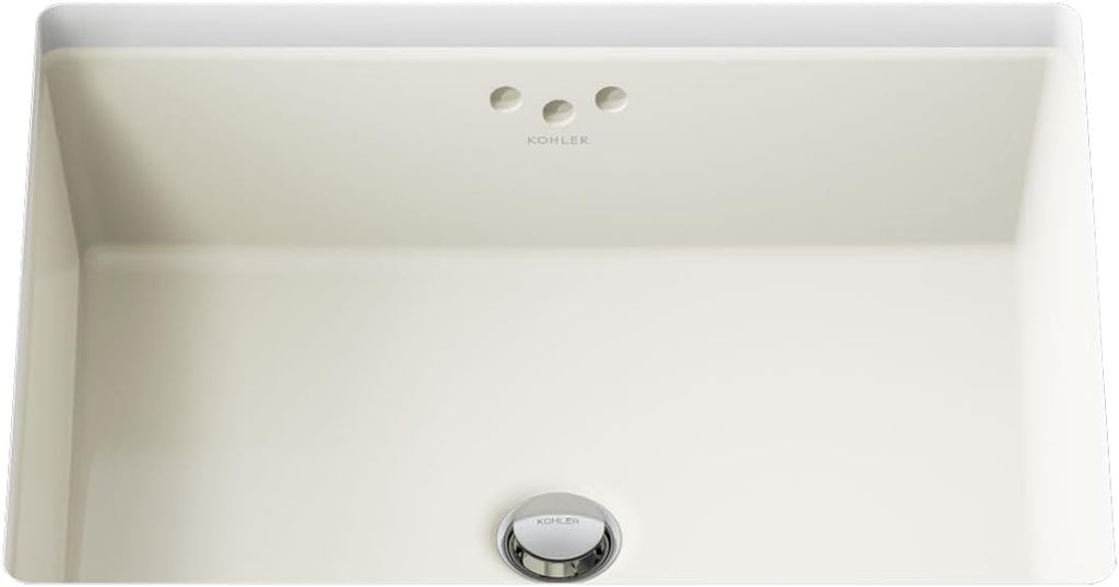 Kohler K-2330-96 Interior 1-Bowl Undermount Bath Sink Biscuit