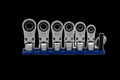 VIM 6 PC. 12PT Nano Flex Offset RATCHETING Attachment Set - 3/8' Drive (8-13MM)