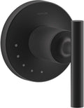KOHLER T14490-4-BL Purist Valve Trim, Matte Black