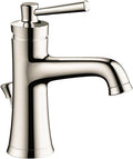 hansgrohe 4773830 Joleena 0.5 GPM Single-Hole Faucet with Pop-Up Drain, 7.75-Inches Tall, Polished Nickel