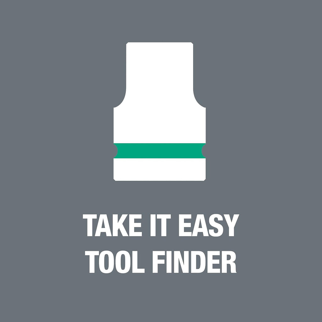 Wera 05004281001 8009 Zyklop Pocket Set 2, Ratchet set, 18 pieces