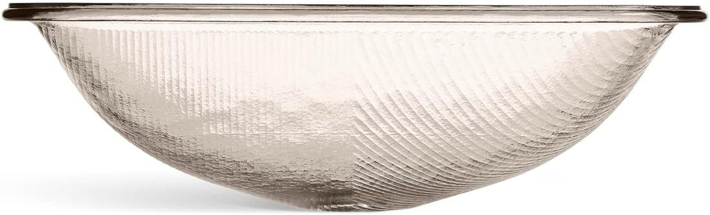 KOHLER K-28823-TG3 ARTIST EDITIONS Yepsen Collection Glass Undermount Bathroom Sink 17'' x 13''Rectangle Basin Trans Doe
