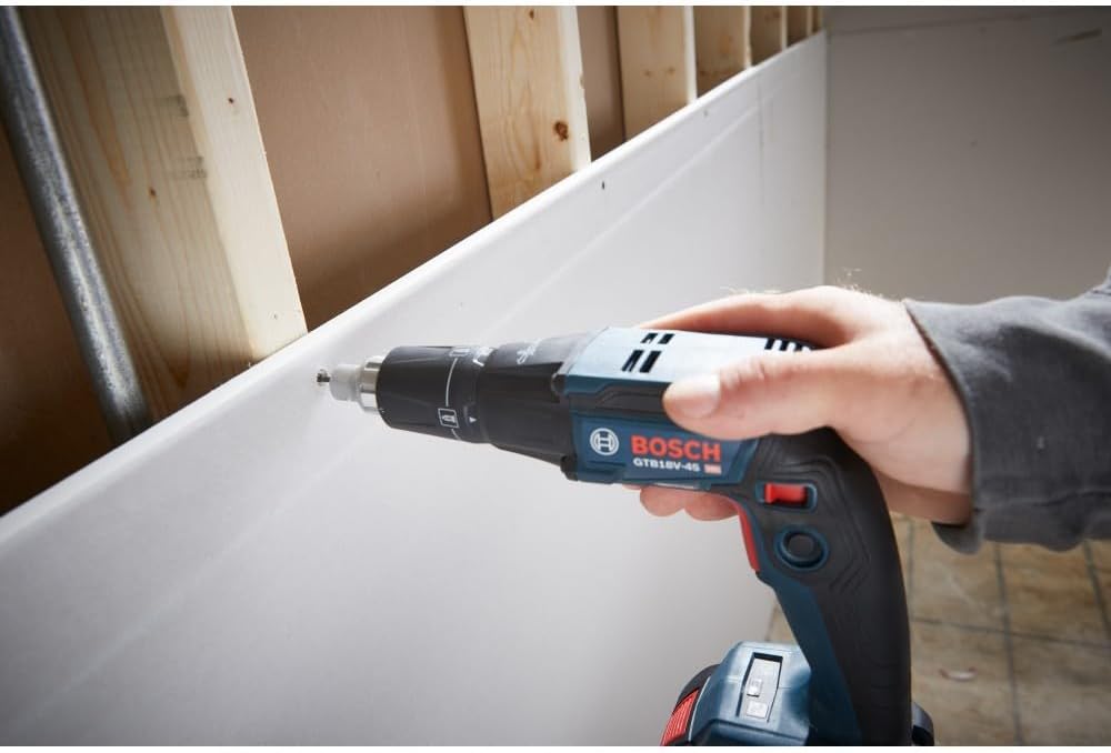 BOSCH GTB18V-45B15-RT 18V Brushless 1/4 In. Hex Screwgun Kit with (1) CORE18V 4 Ah Advanced Power Battery (Renewed)