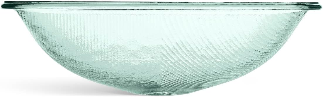 KOHLER K-28823-TG2 ARTIST EDITIONS Yepsen Collection Glass Undermount Bathroom Sink 17' x 13'Rectangle Basin Trans Dew