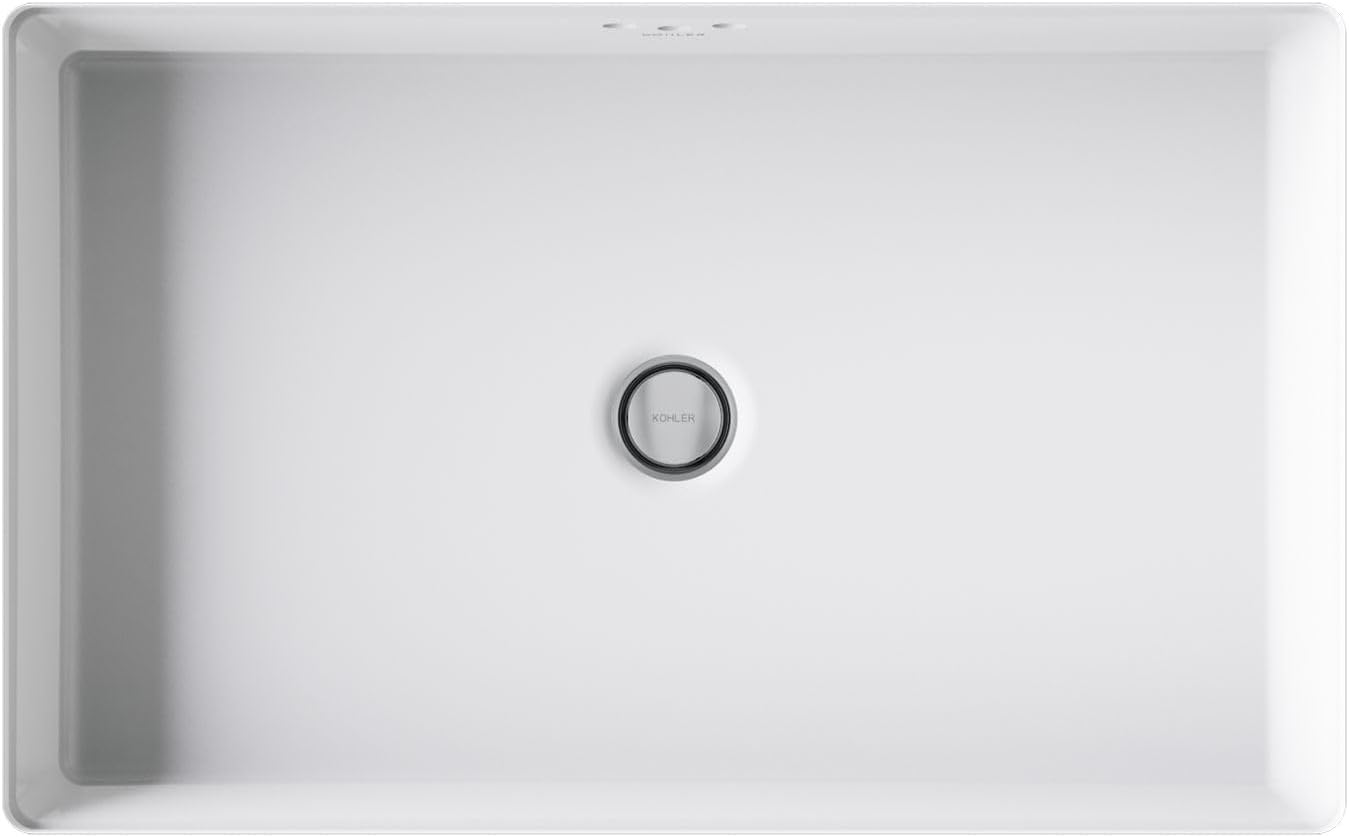 Kohler K-2297-0 Kathryn Under-Mount Bathroom Sink, White