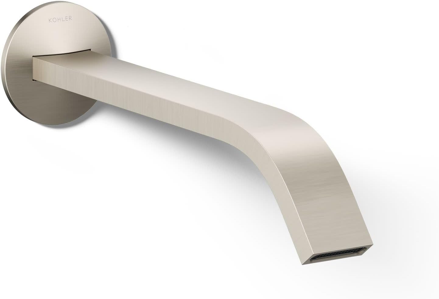 Kohler KT23888-BN Components 1.2 GPM Bathroom Faucet - Handles Sold Separately Vibrant Brushed Nickel
