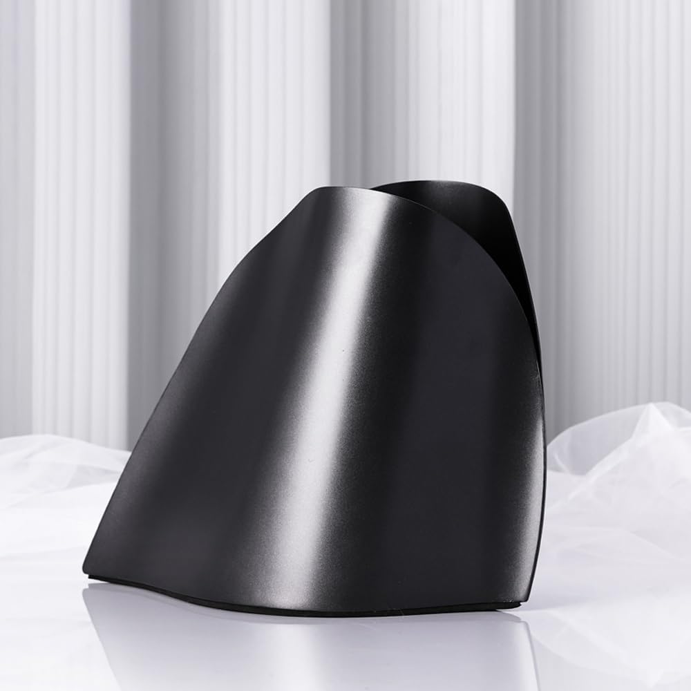 Stainless Steel Ice Bucket Ice Tub for Cocktail Bar, Champagne Ice Bucket for Parties, Perfect for Wine, Champagne or Beer Bottles(Black)