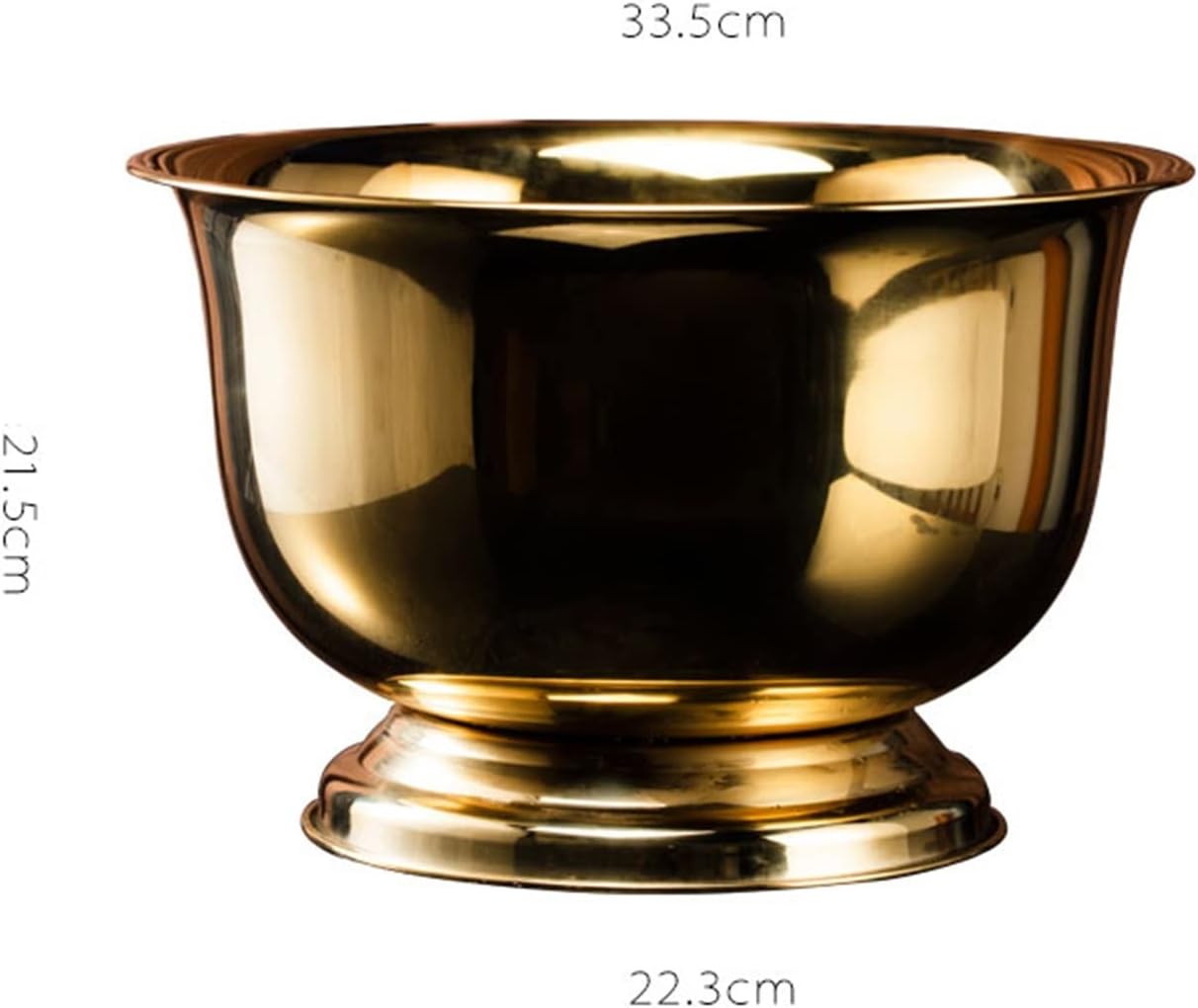 ice Bucket for Parties Luxurious Large Stainless Steel Champagne Bucket with Tall Stand, Matte Black Finished, 27.1 Inches Tall Ice Container Wine Bucket