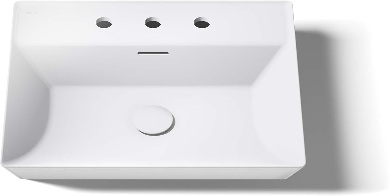 Kohler Brazn Rectangle Vessel Bathroom Sink