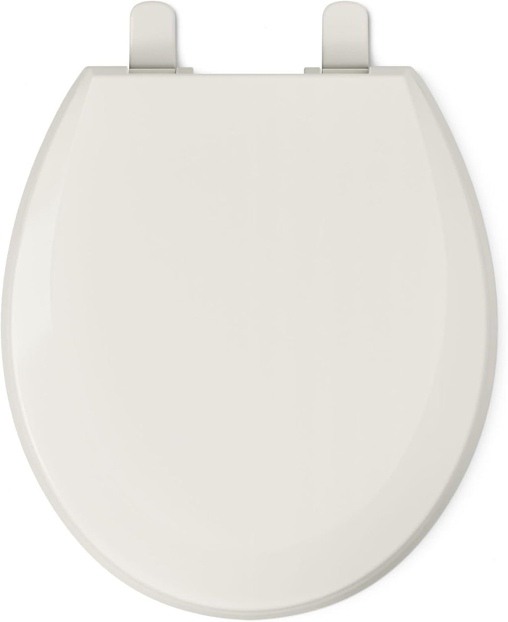 KOHLER K-4662-47 Lustra with Quick Release Hinges Round-Front Toilet Seat, Almond