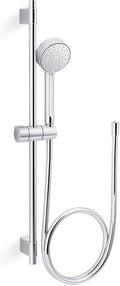 KOHLER K-35331-Y-CP Elate® 28' Three-Function Handshower Kit, 2.5 GPM, Ergonomic Grip, Shower Head with Handheld, Durable Construction, Polished Chrome