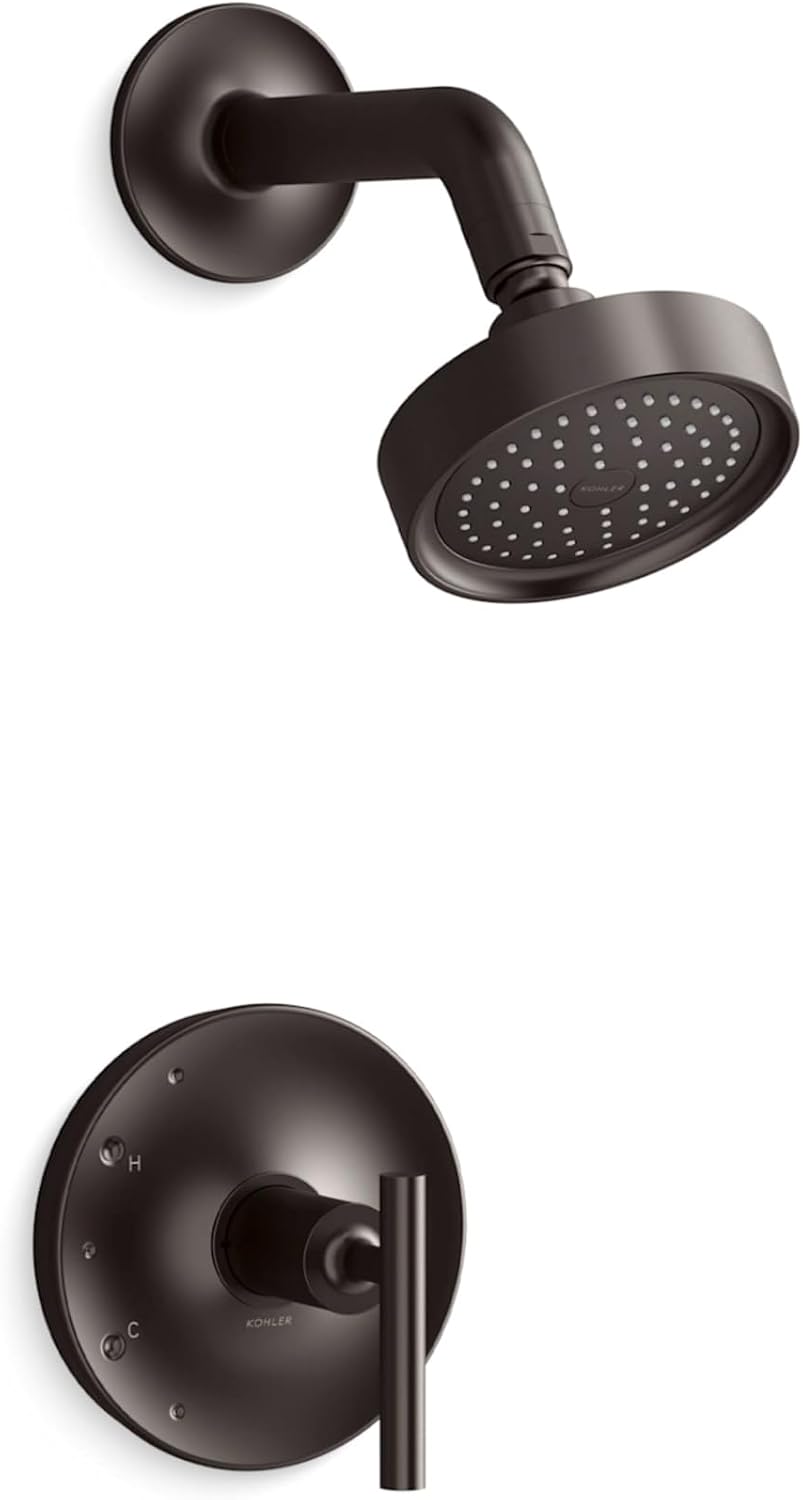 Purist Rite-Temp Shower Trim With Lever Handle And 2.5 Gpm Showerhead