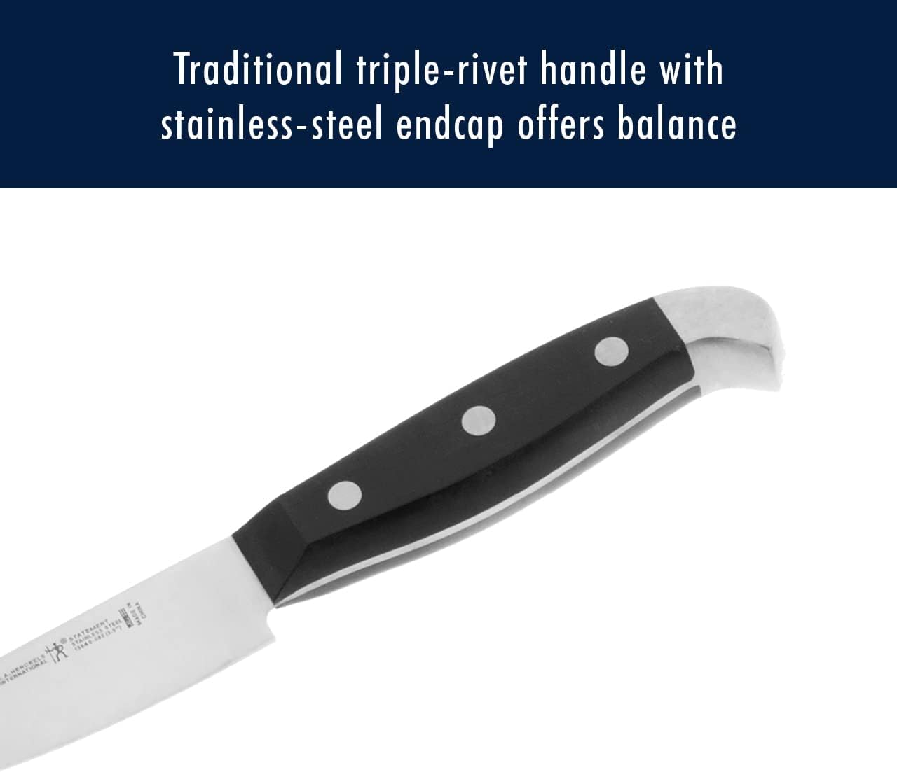 HENCKELS Statement Premium Quality 15-Piece Knife Block Set, Natural, Razor-Sharp, German Engineered Informed by 100+ Years of Mastery, Lightweight and Strong, Dishwasher Safe