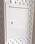Shower Valve Access Panel with Lock & Door - Decorative Electrical Box Cover, 32.4'x32.4' - Easy Installation for Utility Inspection in Bathroom