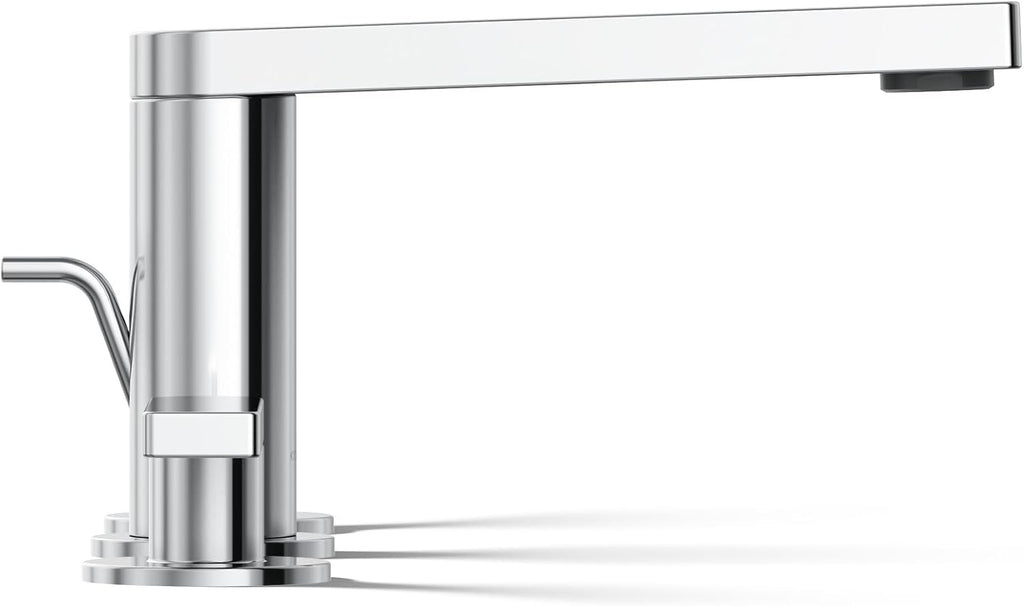 Kohler 73060-4-CP Composed® Widespread Bathroom Sink Faucet with Lever Handles, 1.2 gpm, Polished Chrome