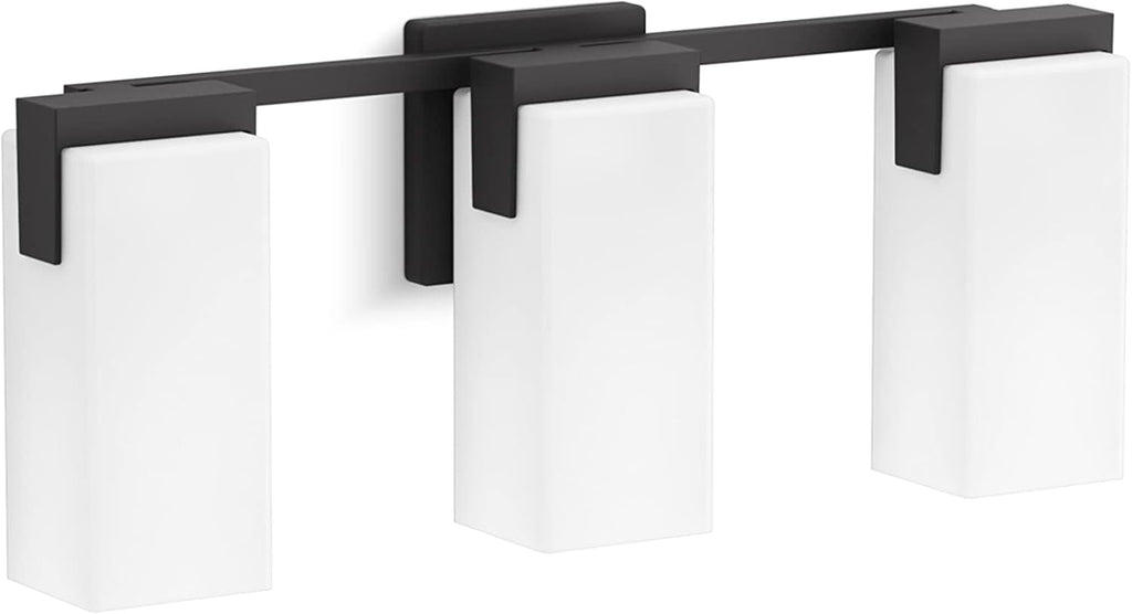 Kohler 3-Light Sconce - Matte Black Honesty Collection
