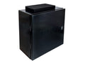 AUBER 30A Brew Panel Wall-Mount Black Steel Enclosure with Knockouts, Includes 80A Heat Sink