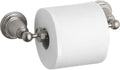 KOHLER K-13114-BN Pinstripe Toilet Paper Holder, Vibrant Brushed Nickel