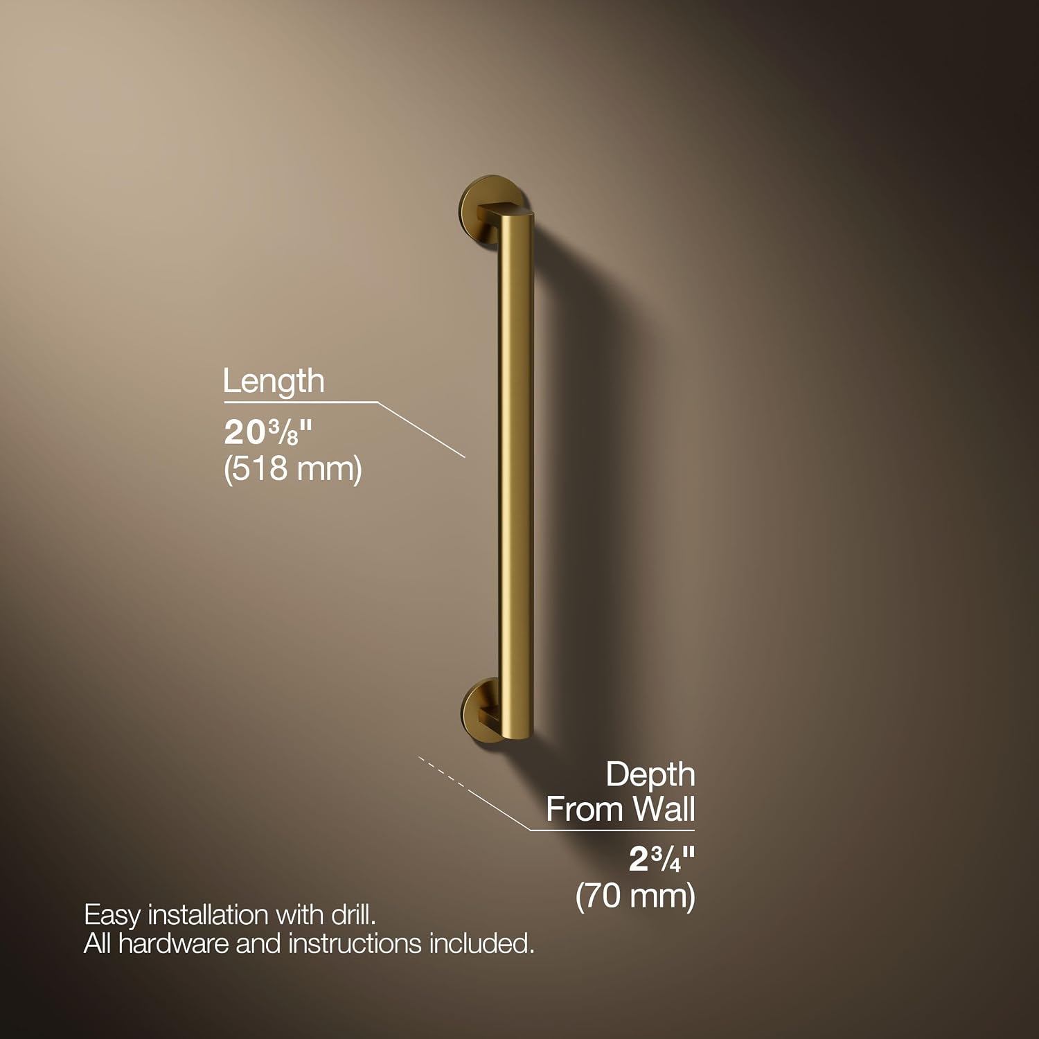 COMPONENTS® 18 GRAB BAR