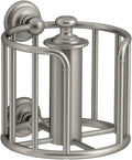KOHLER K-72576-BN Artifacts Toilet Tissue Carriage, Vibrant Brushed Nickel
