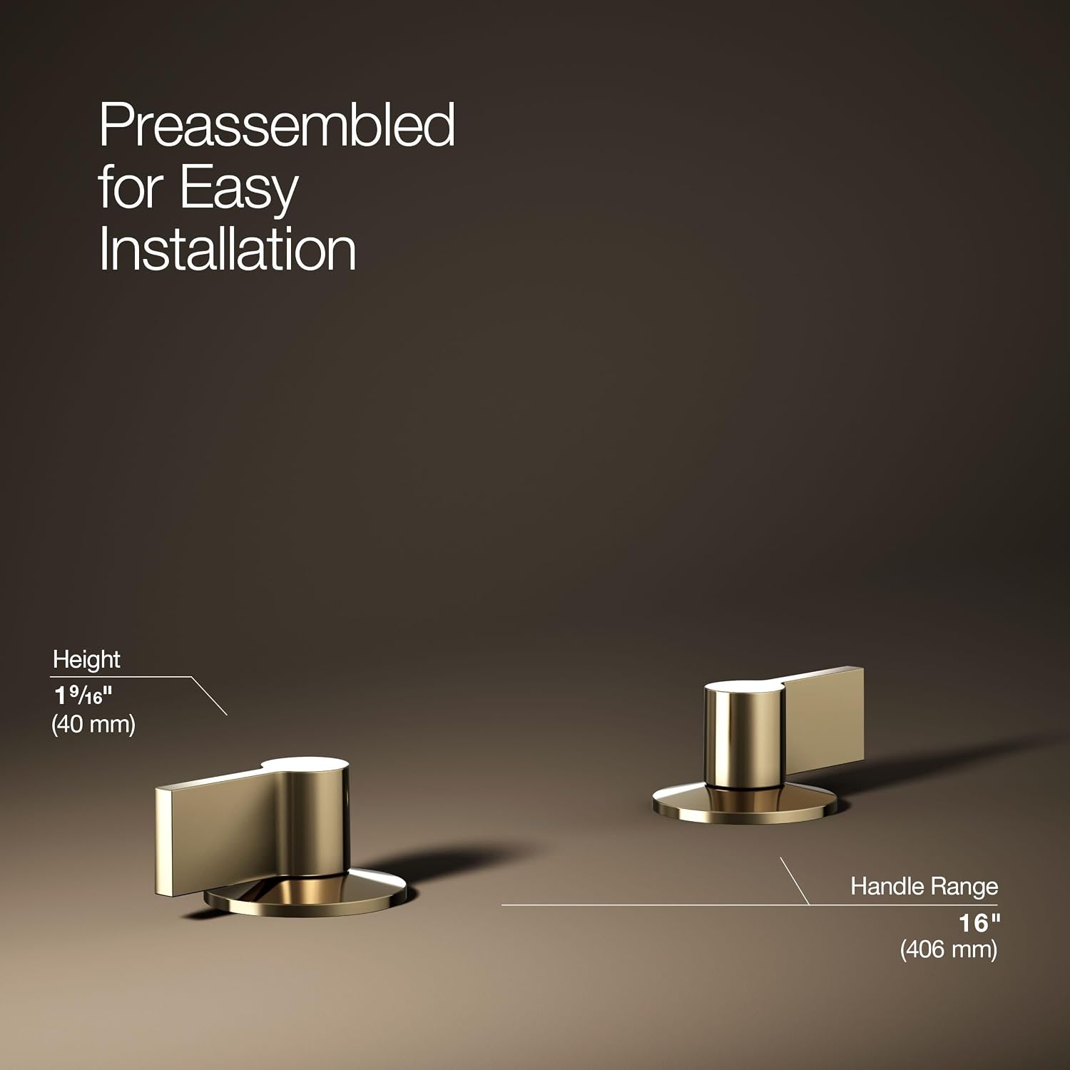KOHLER Components Lever Bathroom Sink Faucet Handles