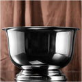 ice Bucket for Parties Luxurious Large Stainless Steel Champagne Bucket with Tall Stand, Matte Black Finished, 27.1 Inches Tall Ice Container Wine Bucket