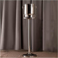 Ice Bucket Ice Bucket with Stand Stainless Steel Standing Ice Bucket Ice Cube Container, Wine Bucket on Stand Champagne Ice Bucket for Wine Beer KTV Club Bar Bbq Party Wedding, Silver Wine Chiller