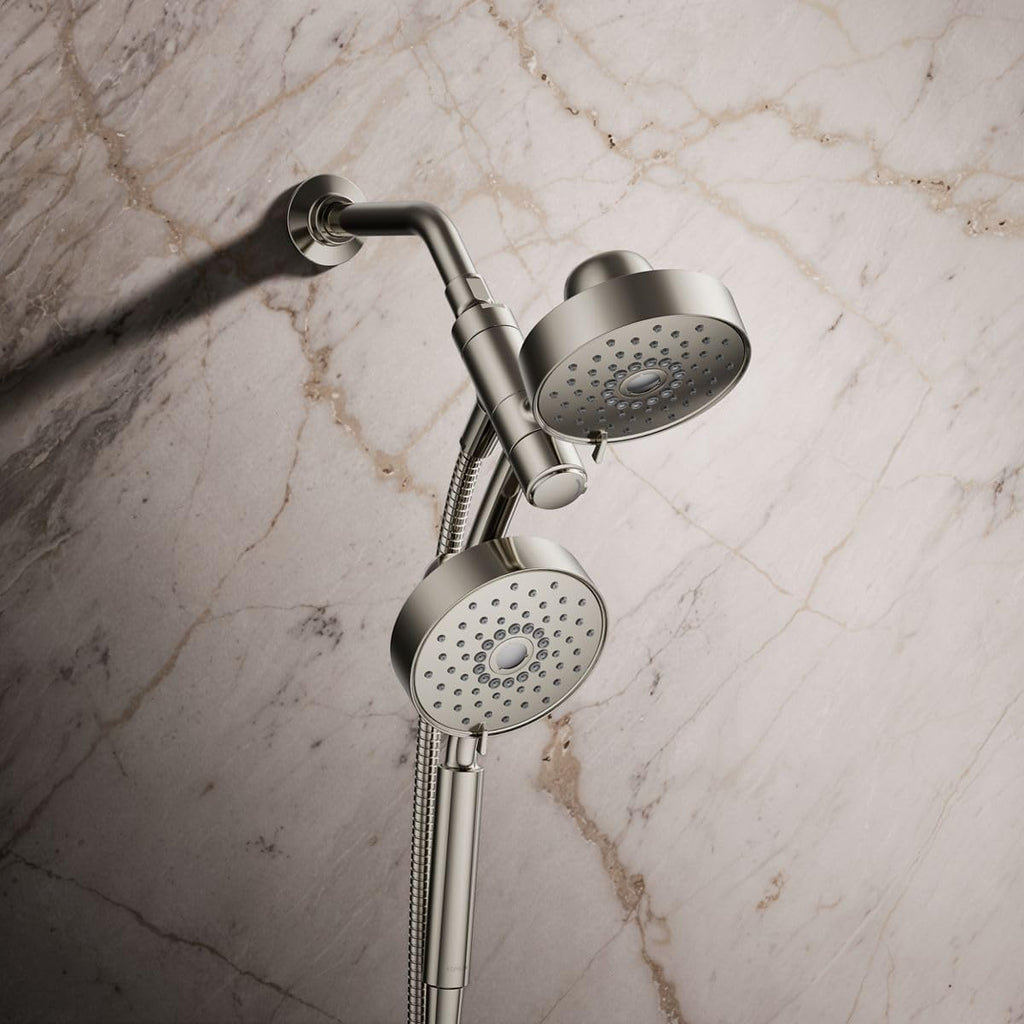 Kohler Purist® Showerhead 2-In-1 Combo 1.75 GPM, Brass, Vibrant Polished Nickel