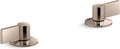 Kohler 77974-4-RGD Components™ bathroom sink handles with Lever design