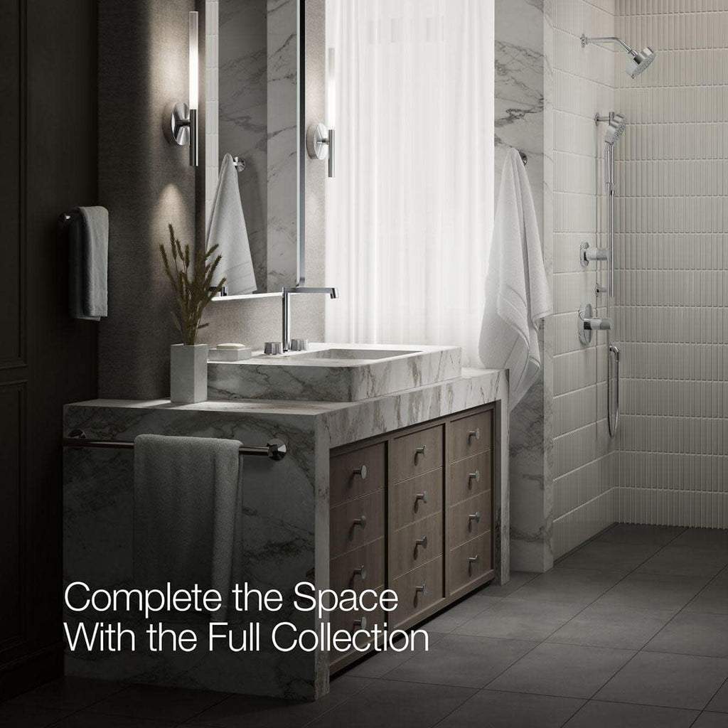KOHLER Components bathroom sink handles with Oyl design