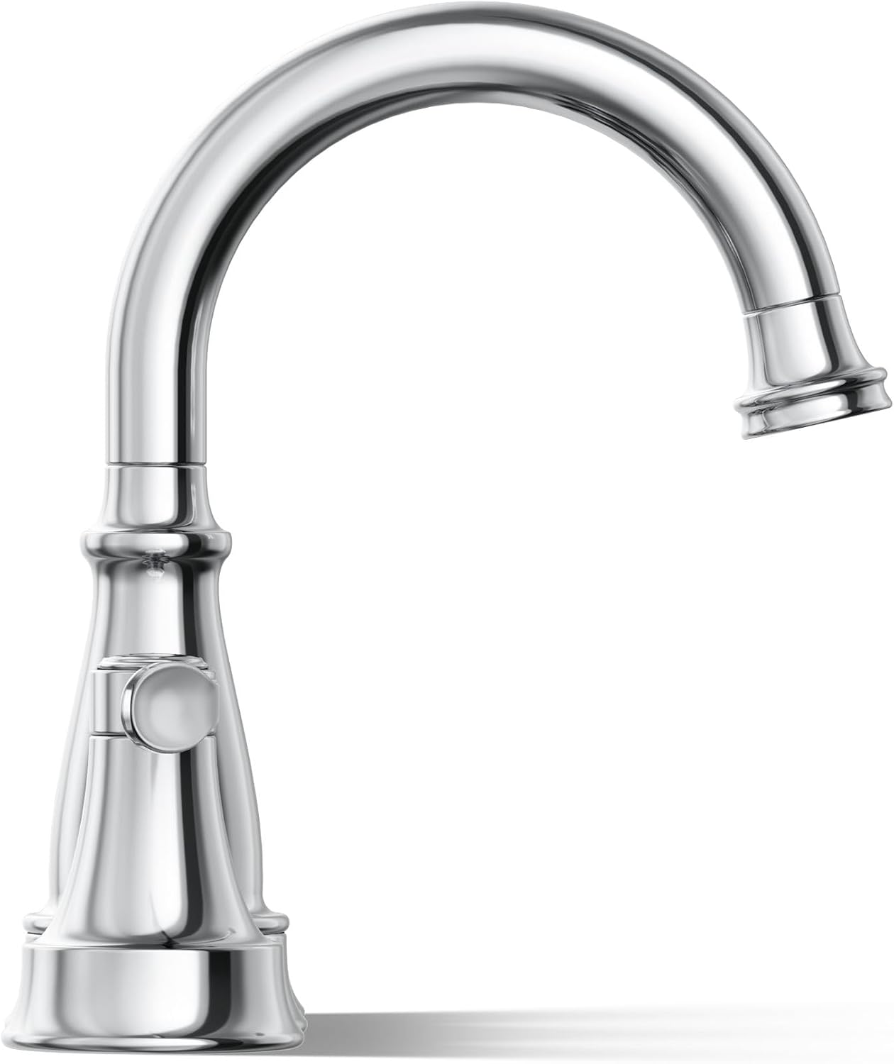 KOHLER K-27378-4-CP Bellera® Centerset Bathroom Sink Faucet, 1.2 GPM, Ceramic Disc Valves, Traditional Design, Polished Chrome