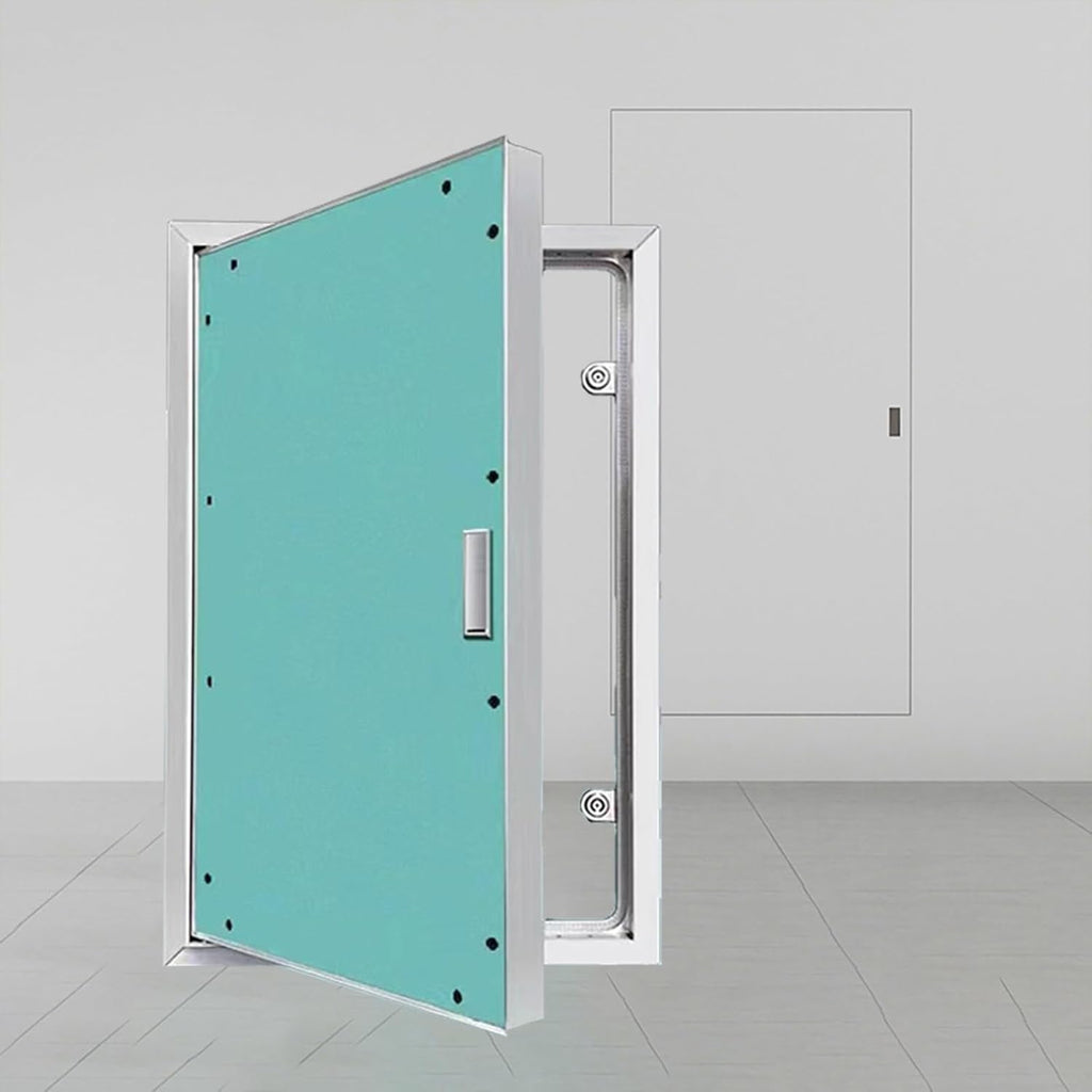 Drywall Access Panel - 32x32 Inch Hidden Inspection Door for Electrical, Plumbing & - 120° Opening, Durable Maintenance Door for Seamless Access