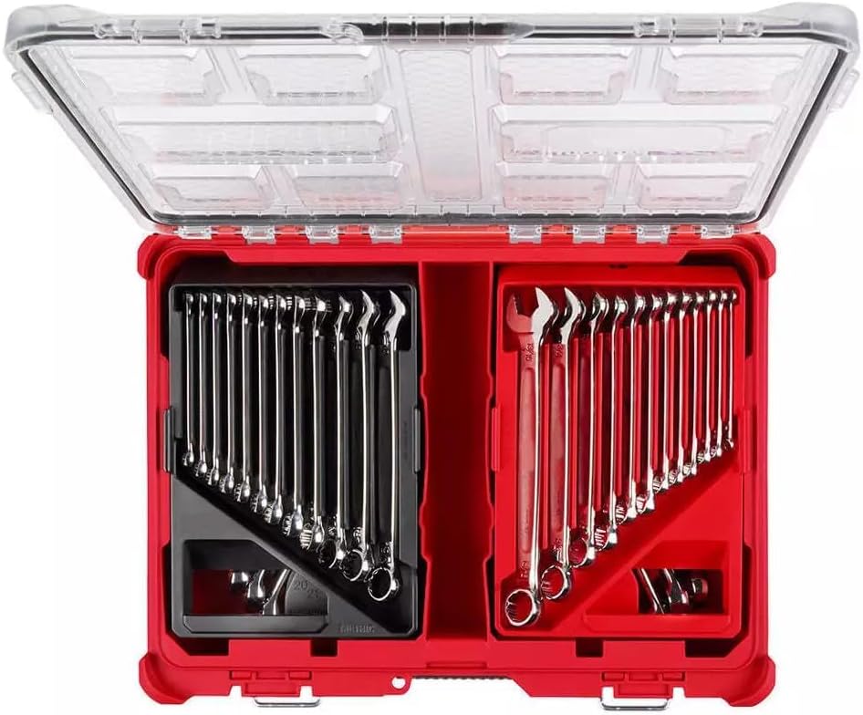 Fits for Milwaukee 48-22-9485 Metric/SAE Combination Wrench Set w/PACKOUT - 30 PC