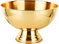 Ice Bucket Metal Ice Bucket Large Stainless Steel Ice Basin Ice Bucket Gold Suitable for Barbecue Party Bar Club Restaurant Hotel Etc. Keeps Ice Cold & Dry