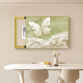 Meter Decorative Painting, Creative Switch Box, Hide Breaker Box Cover, PS Frame for Living Room Home Office, Various Styles Available(Green 3,70 * 50cm/27.5 * 19.7in)