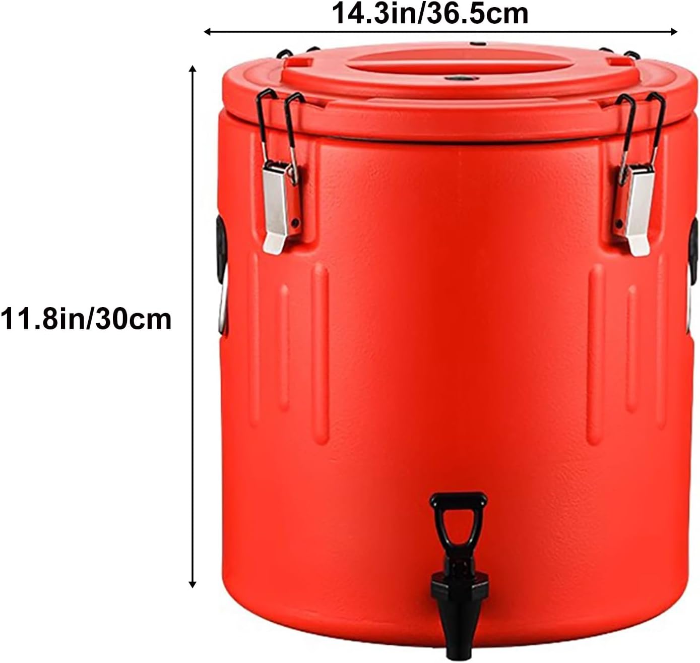 Ice Buckets for Parties, Insulated Ice Bucket, Ice Buckets with Stainless Steel Lid, for Storage Champagne, Cocktail or Insulated Food(30L/36.5cm)