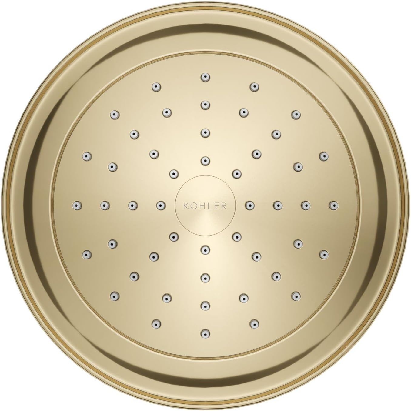 Kohler 72774-G-AF Artifacts® Single-function showerhead, 1.75 gpm, Vibrant French Gold