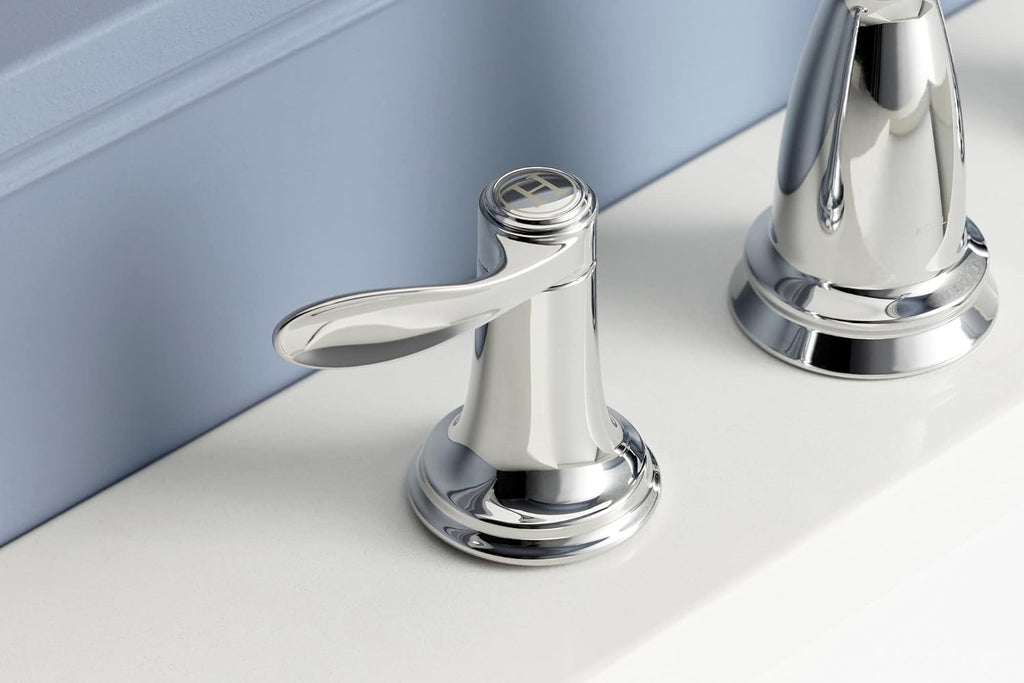 KOHLER 27380-4N-2BZ Bellera Widespread Bathroom Faucet with Pop-Up Drain Assembly, 3-Hole 2-Handle Bathroom Sink Faucet, 0.5 gpm, Oil-Rubbed Bronze