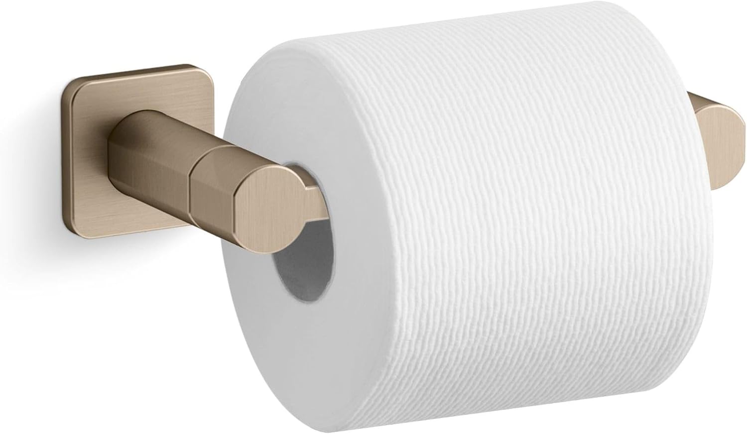 Parallel Wall Mounted Pivoting Toilet Paper Holder