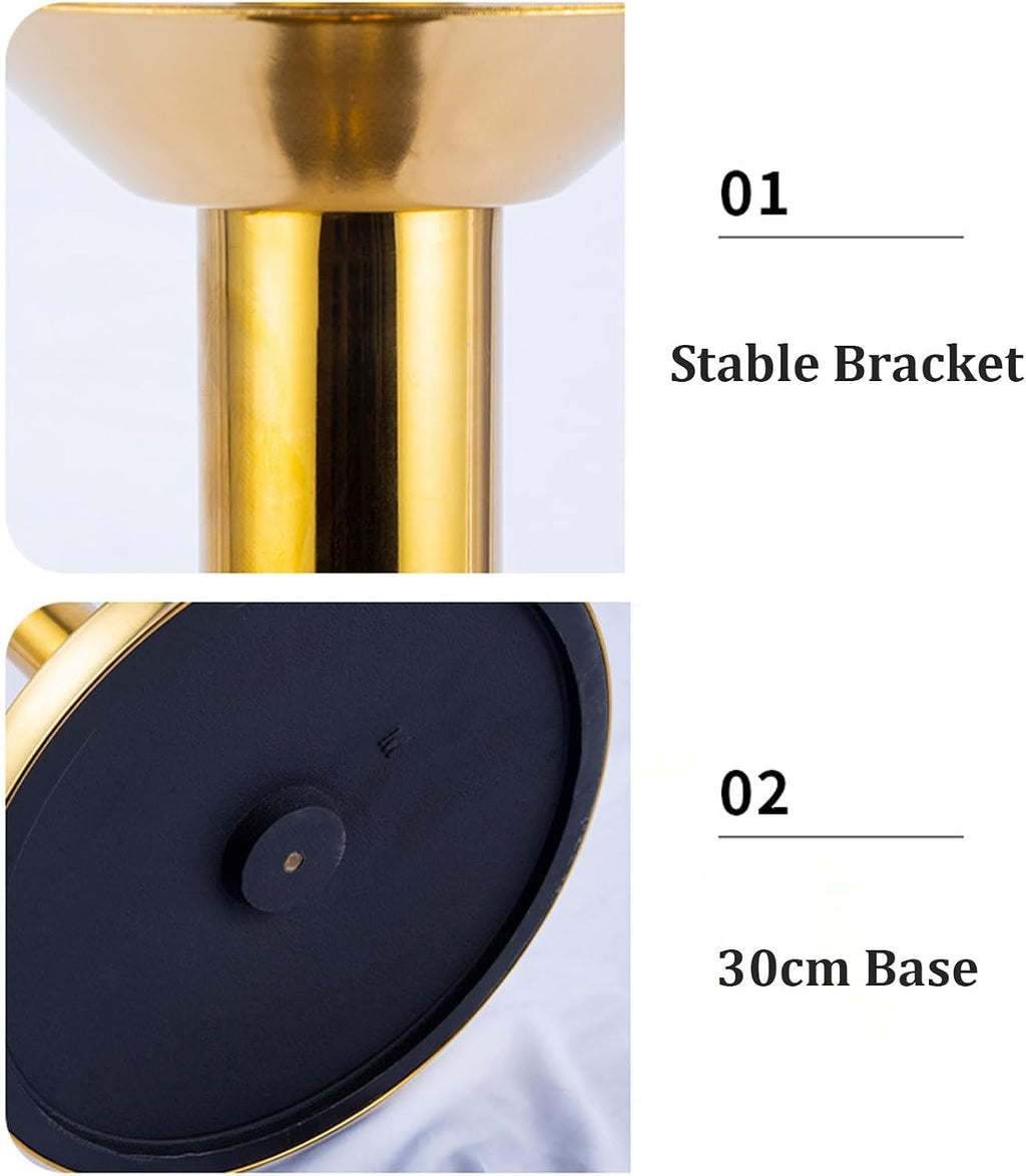 Ice Bucket Gold with Stand, 12L Metal Buckets for Party Bar Camping BBQ Home Wedding Gift, Capacity for 6 Bottles Champagne