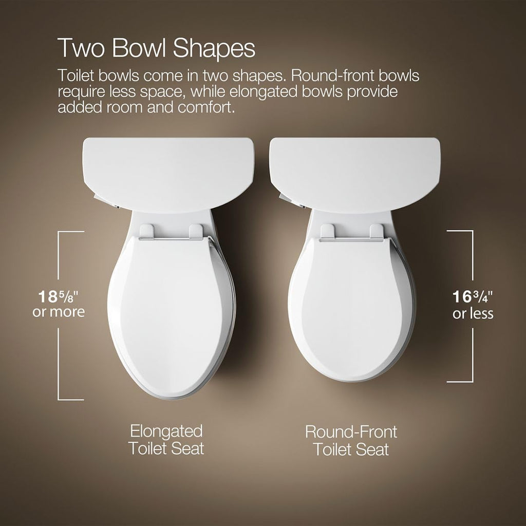Kohler 3817-96 Memoirs® Stately Two-piece elongated toilet, 1.28 gpf, Biscuit