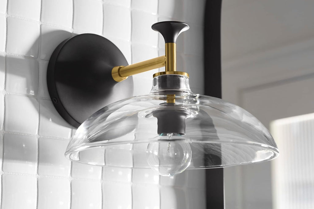 Kohler Lighting 31768-SC01 Tone 7' Tall Bathroom Sconce - Brushed Moderne Brass