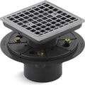 KOHLER ClearFlo Square design tile-in shower drain