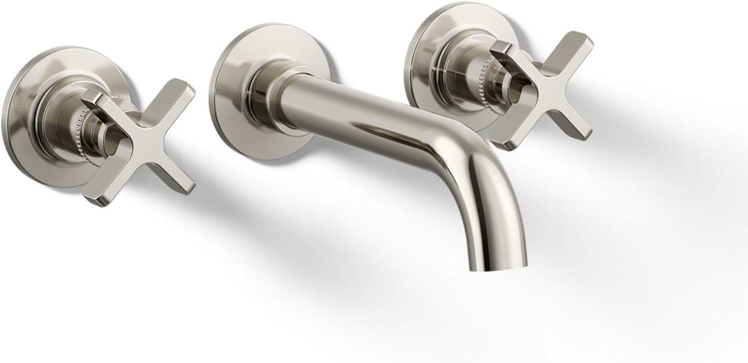 KOHLER Castia By Studio McGee Wall-Mount Bathroom Sink Faucet Trim 1.2 GPM