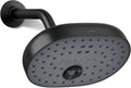 Kohler 26290-BL Statement® Three-function showerhead, 2.5 gpm, Matte Black