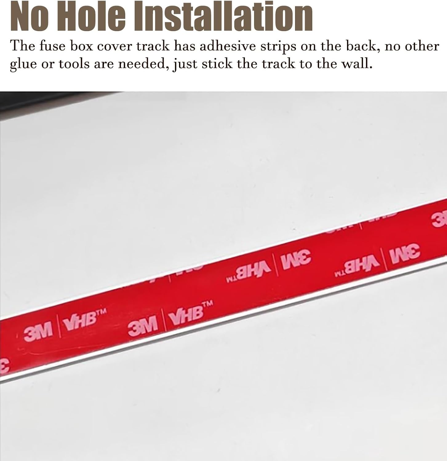 Electrical Panel Cover Solid Color Fuse Box Cover with Self Adhesive Rail, Slim Push Pull Electric Meter Box Covers, Wall Sliding Electrical Panel Cover Shield(Gray3,60 x 40cm-23.6 x 15.7)