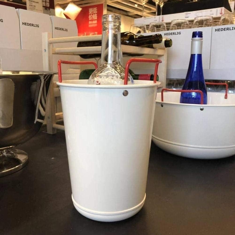 Ice Bucket Champagne Ice Bucket with Stand, Wine Ice Bucket with Stand Stainless Steel 5L Standing Ice Bucket for Party Bar Ktv Wedding Club BBQ Home Suitable for Family Bars, Chilled Beer an