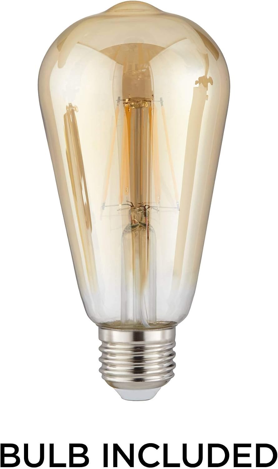 Franklin Iron Works Charleston Industrial Rustic Farmhouse Ceiling Light Semi Flush-Mount Fixture 13 1/2' Wide Bronze LED Clear Glass Shade for Bedroom Kitchen Living Room Hallway Dining Bathroom